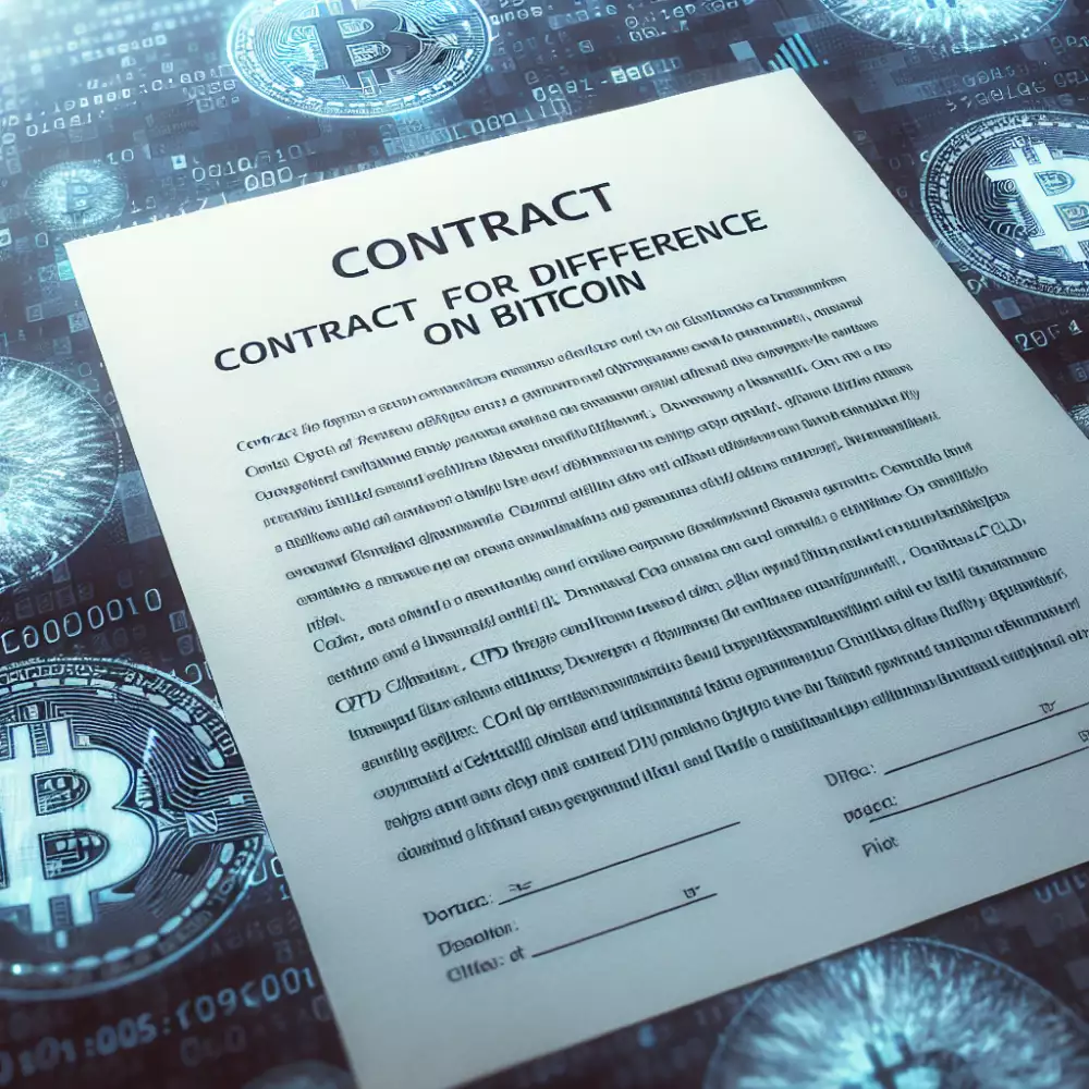 kontrakt na vyrovnání (cfd) na bitcoin je