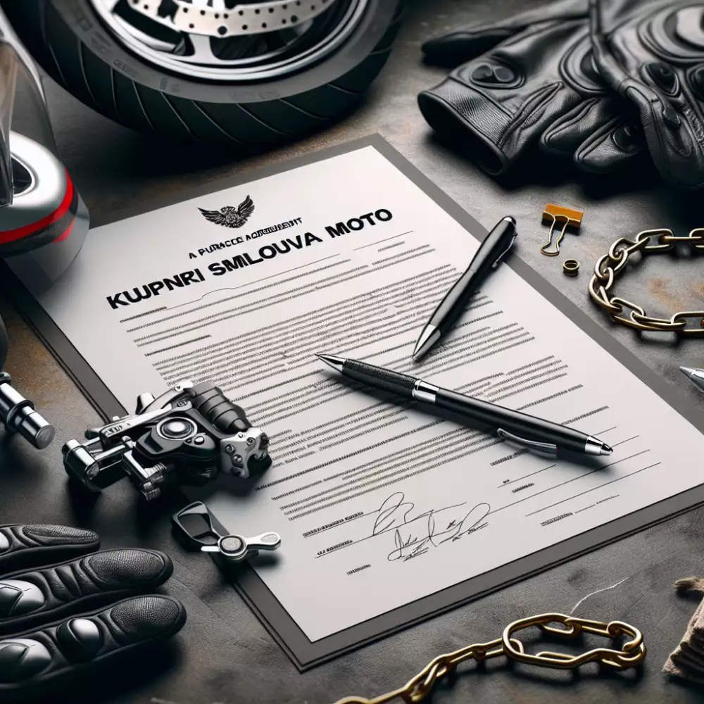 kupni smlouva moto