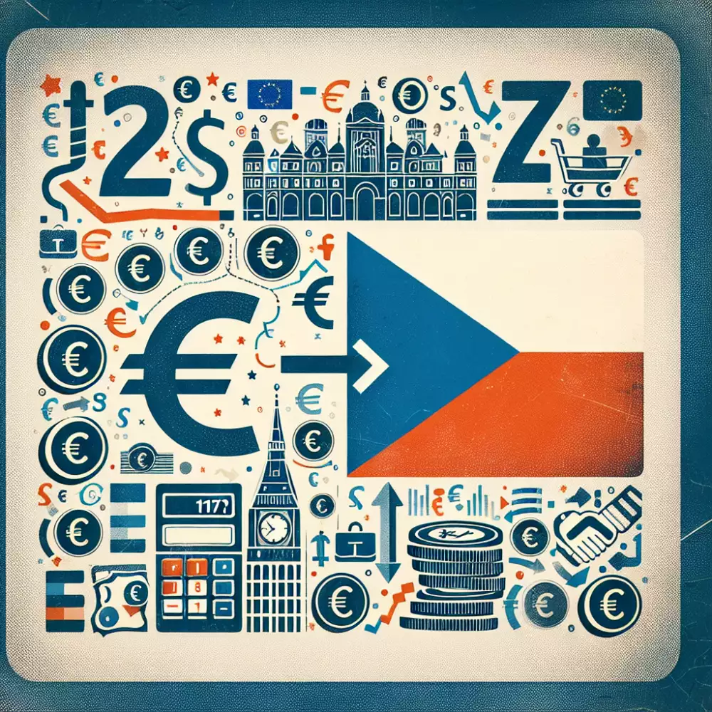 17 eur to czk