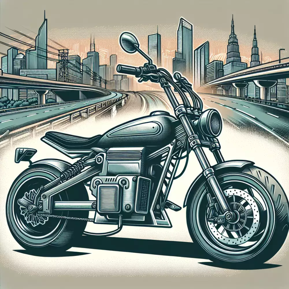 elektro chopper bez řidičáku