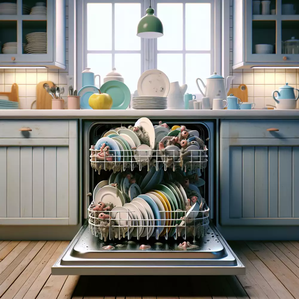 nádobí z myčky zapáchá